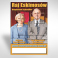 Plakat teatralny - Raj Eskimosów